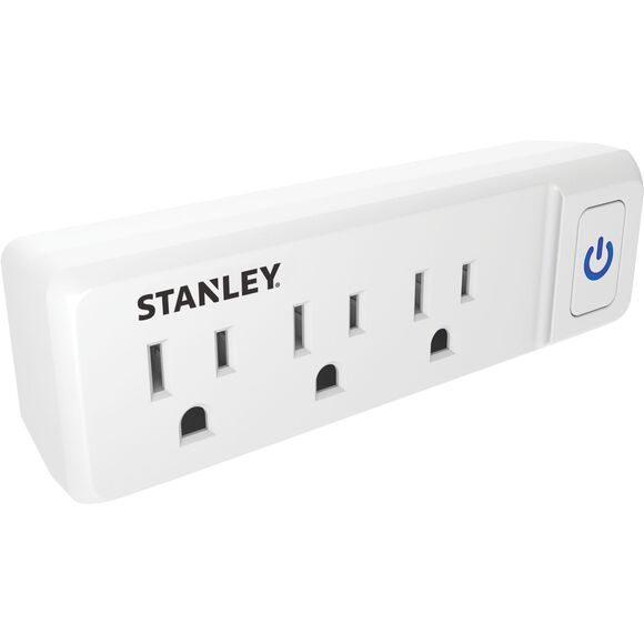Stanley PlugMax ECO 3-Outlet Wall Adapter 30316 – 3-Pack | Lighted On/Off Switch - Picture 2 of 6